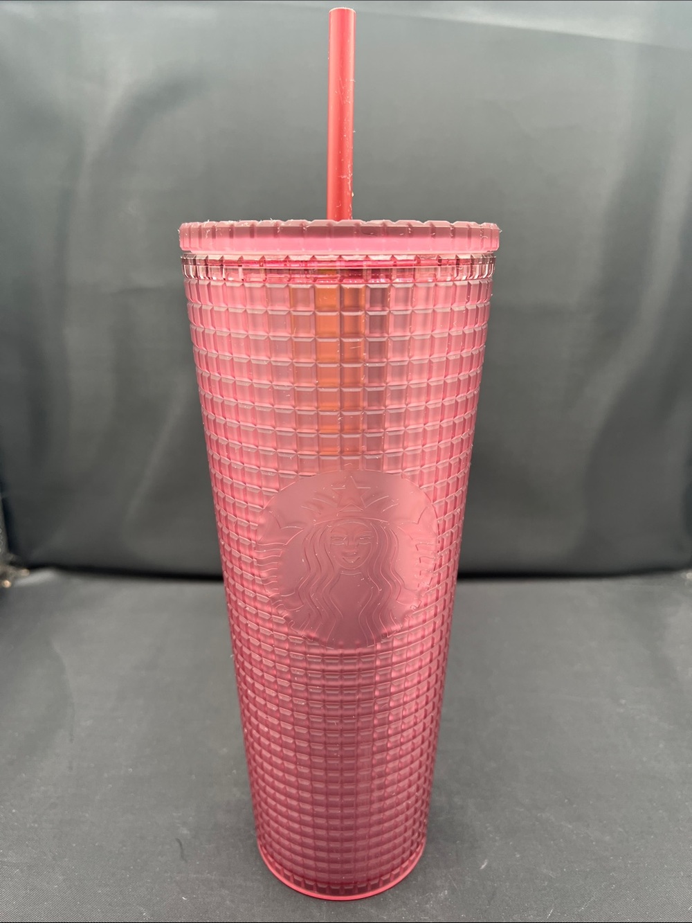 Starbucks Pink Studded Reusable Tumbler with Straw
